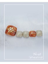 はあとねいる 江東東陽町店/フットネイル：No.48