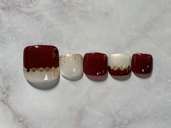 ディースタイル ネイルスタジオ(d-style)/【フット】こだわり定額¥11000◎