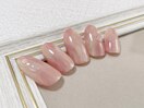 桃ネイル
