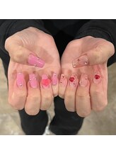 トータルサロン 白べぇーっ プラス/ハートネイル