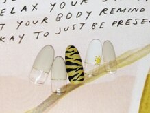 ネイルライフ(NailLife)/トラ柄ネイル