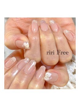 リリフリー(riri Free)/お花ネイル