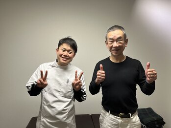 頭スッキリ整体サロン 伏見店/お客様とツーショット写真☆