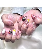 モモネイル(MOMO nail)/バレンタインネイル