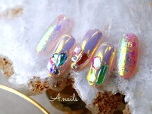 エーネイルズ 心斎橋(A.nails)/氷ネイル
