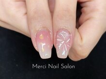メルシー(Merci)/チップ長さ出しワンホンネイル