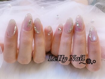 レヒネイル(LeHy nail)/マグ×ストーンネイル