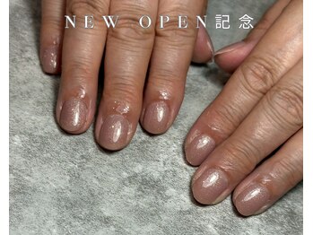 メラク 大阪難波(merak)/冬ネイル 2025/ツイードネイル