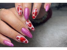 クラッシーネイル ビューティー(classy nail beauty)/バレンタインネイル