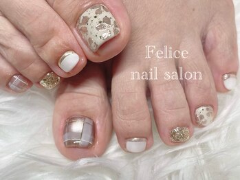 フェリーチェ(Felice)/ミラーフラワー/チェック