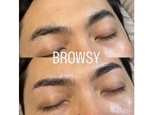 ブロウジー(BROWSY)の雰囲気（眉毛スタイリング）