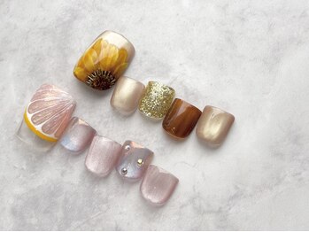 ネイルサロンリュクス (nailsalon Luxe)の写真/オートクチュールなデザインが大人女性をワクワクさせる。うっとりする魅力的なお手元でLuxeの虜に