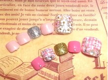 アールドヴィーヴル 富山(Ar de vivre)/定額フットネイル☆ピンク系