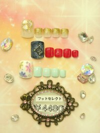 フット☆セレクトネイル♪ ¥4480