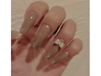 ローズ56(Rose56)/ワンカラーラメネイル