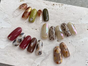 マニッシュ(Manish)/オータムネイル