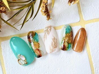 アミネイルズ(AmiNails)/ブリーディングインクネイル♪