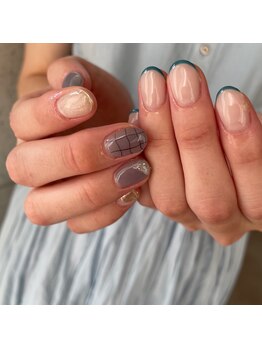 リノ 大阪本町店(lino)/ニュアンスネイル【6.3】