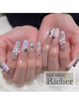 エスフィーネイルサロン リシェル(Esfy nailsalon Richer)/カラグラネイル