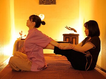 ブア(BUA)の写真/【神鉄湊川公園駅より徒歩約3分】毎日のお仕事/家事/育児で蓄積した疲労を本格的タイ古式マッサージで解消*