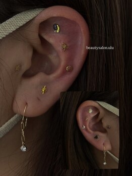 ウル(.ulu)/耳つぼジュエリー♪10粒