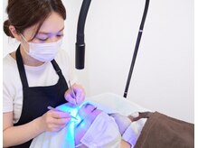 まつげエクステサロン アイズ 朝霞台店(I's)の雰囲気(LEDライトで付ける最新技術導入店♪持続抜群で低刺激!)