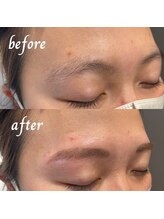 アイブロウドット 姫路(iBROW.)/美眉スタイリング☆befor⇒after