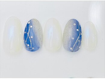 ネイルサロン アビー グランデュオ蒲田店(abbie)/七夕ネイル¥11748