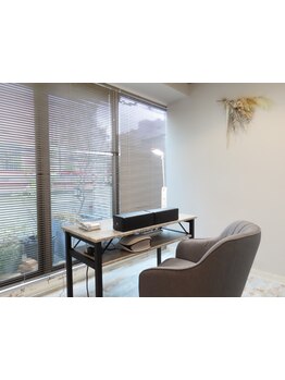 個室があるサロン