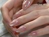 【自爪へのダメージが少ない♪】チップ長さ出しマグネットワンカラー　¥9500