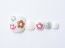 アリサネイル(ALISA NAIL)/【フット】親指が可愛い定額