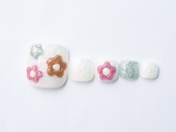 アリサネイル(ALISA NAIL)/【フット】親指が可愛い定額