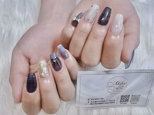 アキコネイルサロン(Akikoネイルサロン)/10本長さだし＋持ち込みデザイン