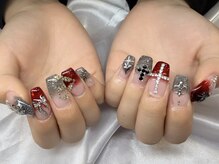 マシェリ(MA CHERIE)/長さだしネイル