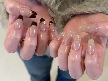 ちぐはぐネイル