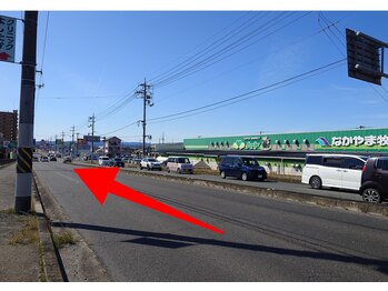 神辺接骨院 テトテ(Te.to.Te.)/道順　井原方面からお越しの方1