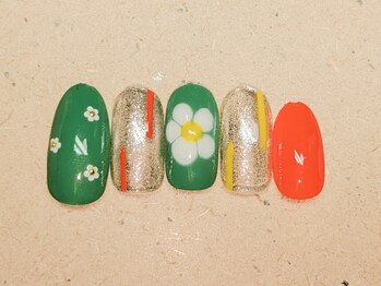 ジョリ ネイルズ(Jolie nails)/2026.4月の月替わりデザイン5800