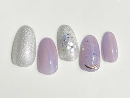 あじさいネイル　マグネット