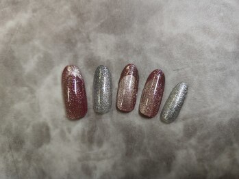ネイルサロン ネイルクク(Nail KUKU)/11月ゴージャス