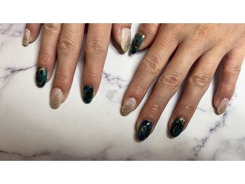 アーザ 吉祥寺(ASa)/ターコイズディープネイル☆