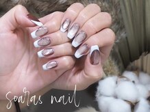 ソアラスネイル(Soaras Nail)/マグネットフレンチ