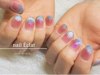 チーク×マグネットグラデ