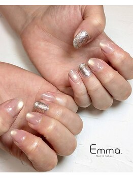 エマ(Emma)/マグネットギャリッターネイル