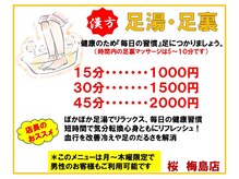 毎日の健康管理・漢方足湯・足裏♪冷え浮腫みの解消