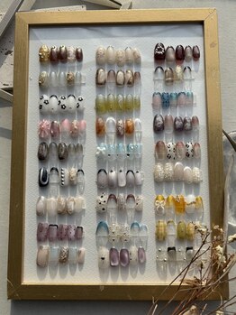 定額フレンチ・カラグラデザイン