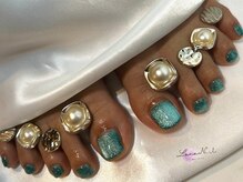 ラナネイル(LanaNail)/[FOOT]マグネットネイル ¥8,500