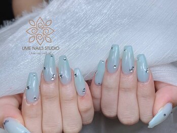 ウメネイルスタジオ(UME NAIL STUDIO)/長さだしやり放題×つけ放題