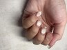 【HAND】rina指名限定　クリアフレンチ　￥12,600→￥9,900