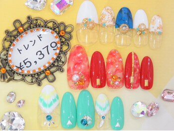 ネイルンデコ (Nailn Deco)/トレンドセレクトネイル¥5379