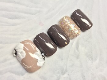 ネイルサロン マハロ(Nail salon MaHaLo)/f12新規付替オフ込☆フット¥7300
